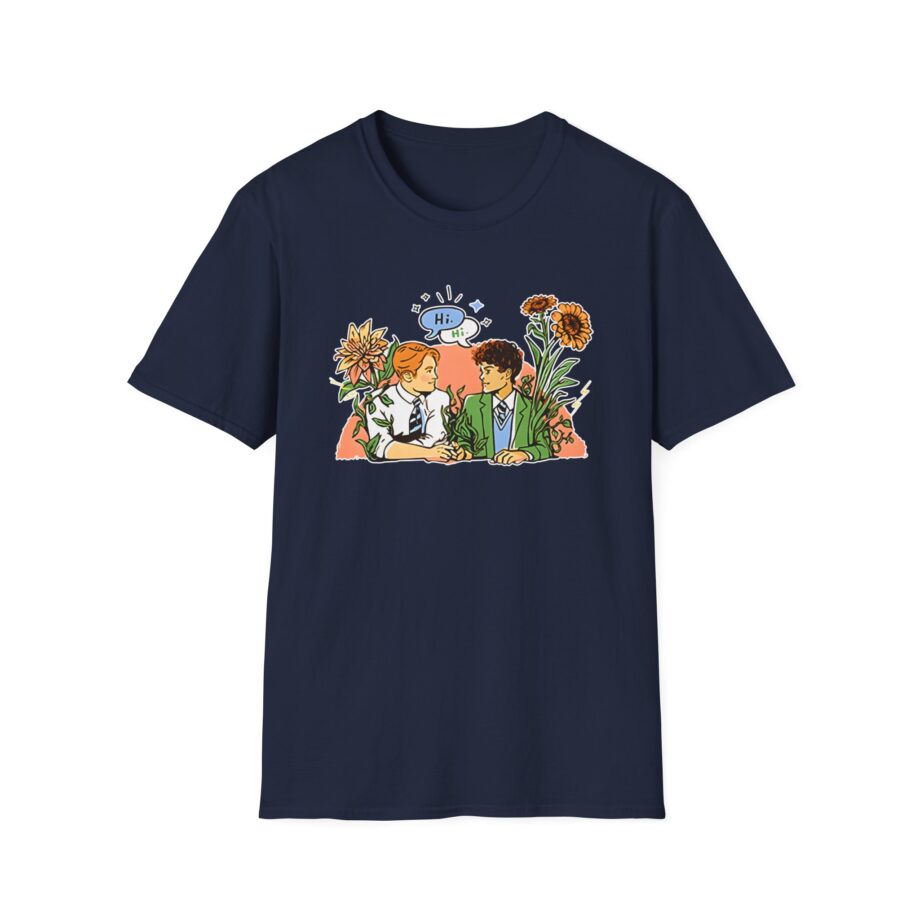 Heartstopper Nick & Charlie Unisex Softstyle T-Shirt