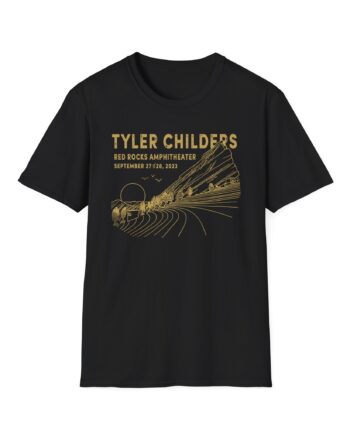 Tyler Childers Red Rocks '23 Unisex Softstyle T-shirt