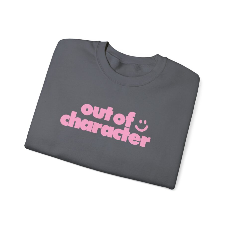Slushy Noobz  Out Of Character Unisex Heavy Blend Crewneck Sweatshirt