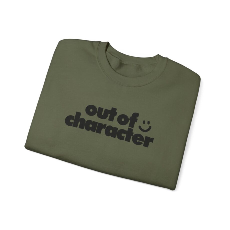Slushy Noobz Out of Character Unisex Heavy Blend Crewneck Sweatshirt