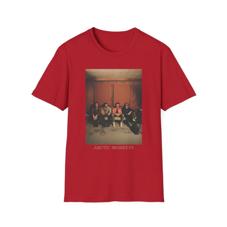 Arctic Monkeys Band Photo Unisex Softstyle T-shirt