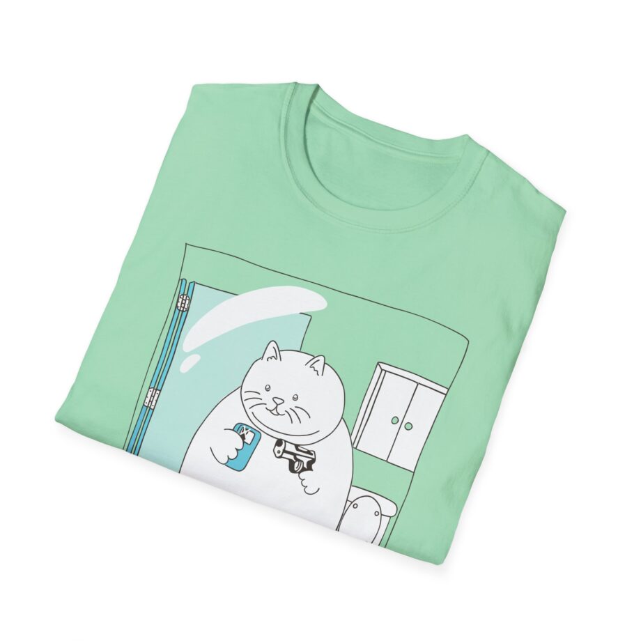 William Osman cat warehouse Unisex Softstyle T-Shirt