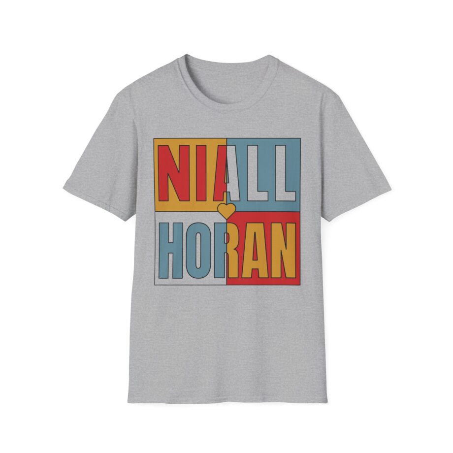 Niall Horan Niall Colour Block Unisex Softstyle T-shirt