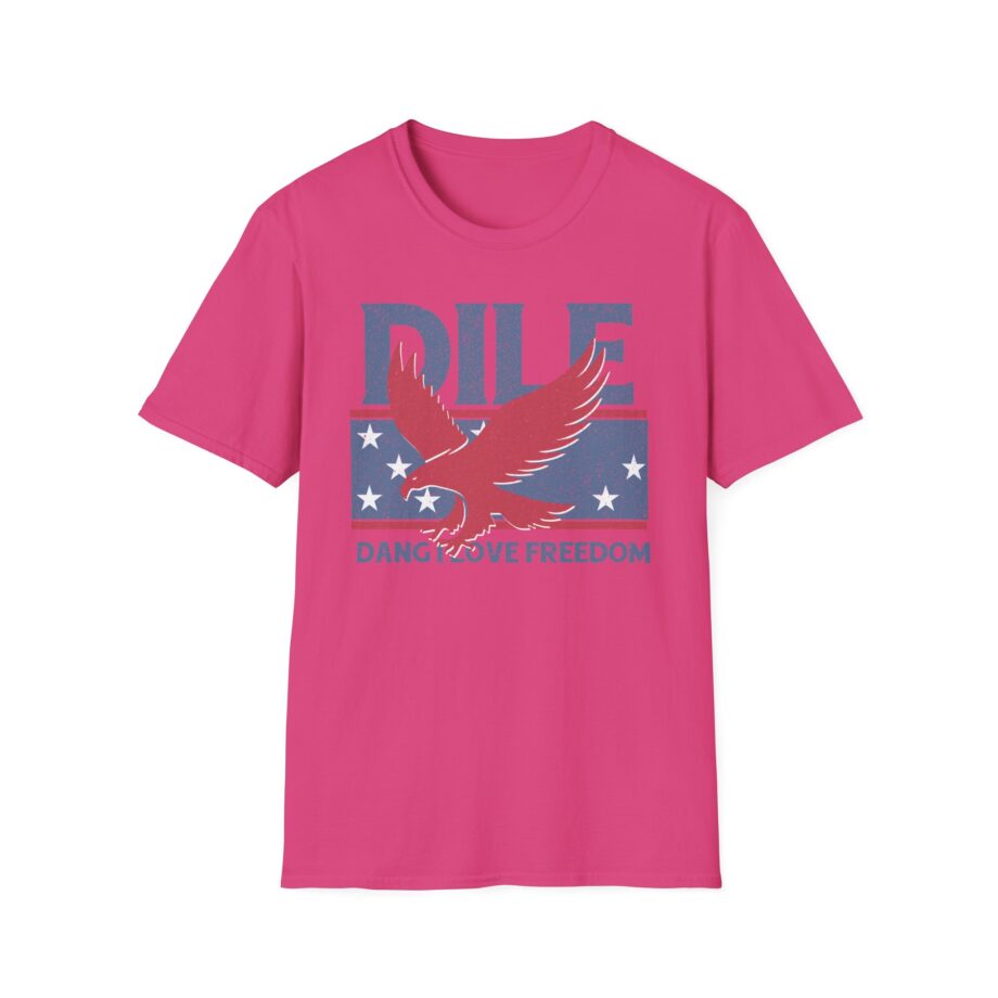 Sadie Crowell Dilf Dang I Love Freedom Unisex Softstyle T-shirt