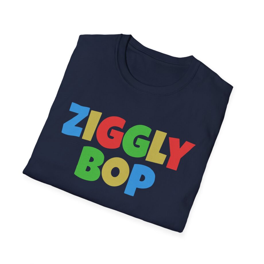 Daydrian Harding Colorful Ziggly Bop Unisex Softstyle T-shirt