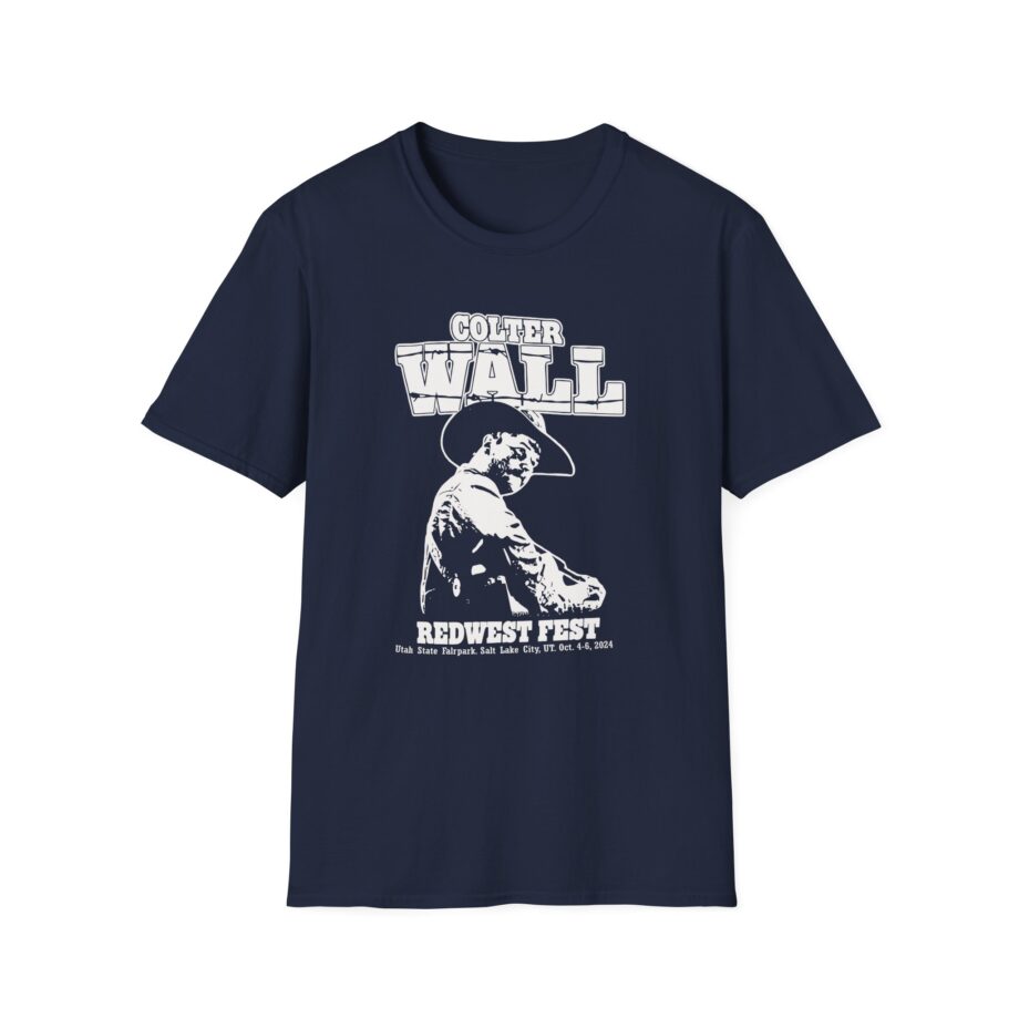 Colter Wall Redwest Fest Unisex Softstyle T-shirt