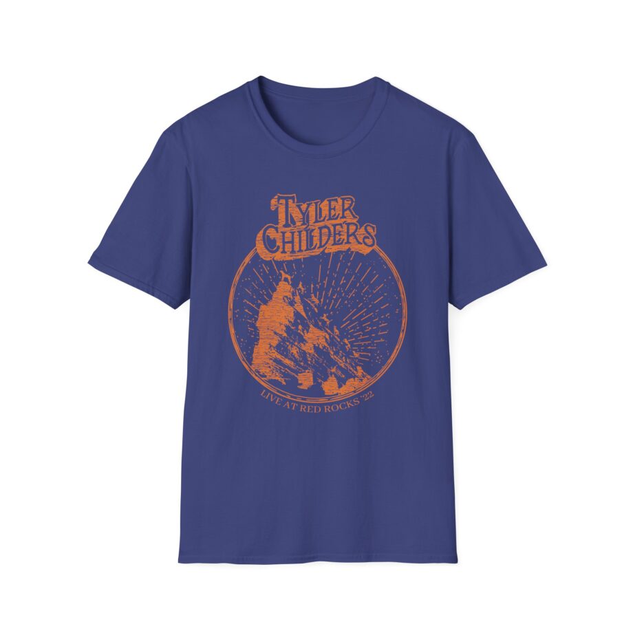 Tyler Childers Natural Red Rocks Unisex Softstyle T-shirt