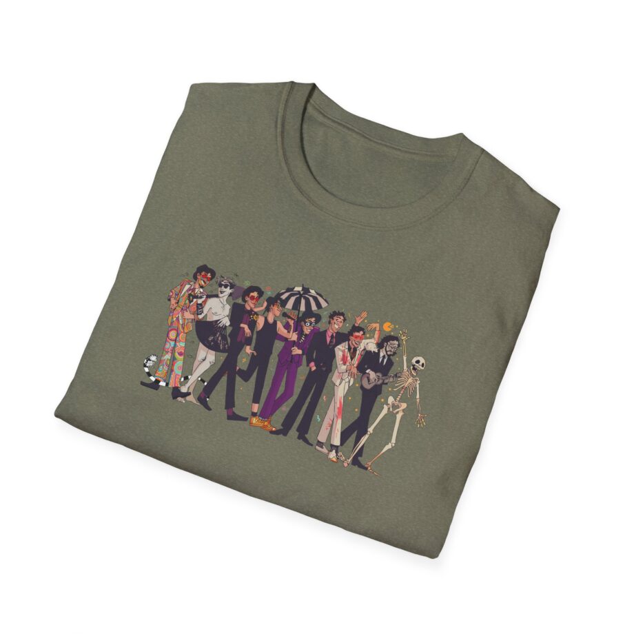 Will Wood Death of the Author Unisex Softstyle T-shirt