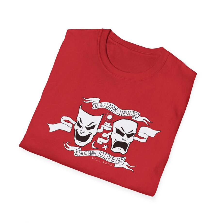Will Wood the Main Character Unisex Softstyle T-shirt