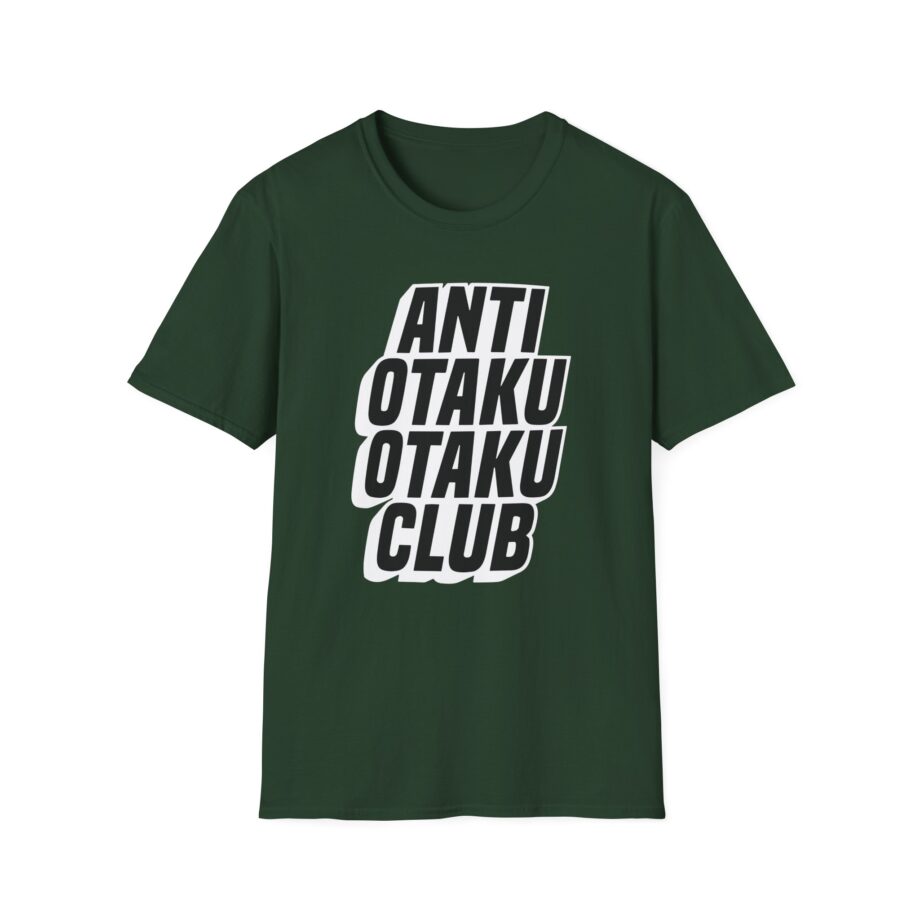 Rubius Anti Otaku Otaku Club Unisex Softstyle T-Shirt
