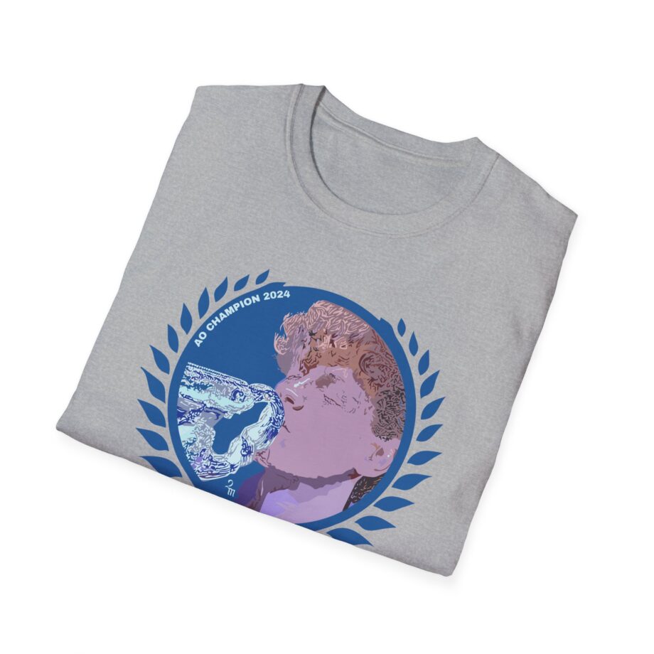 Jannik Sinner AO Champion Unisex Softstyle T-Shirt