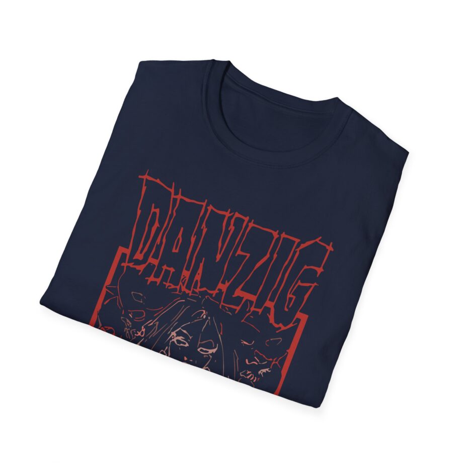 Danzig Black Laden Crown Unisex Softstyle T-shirt