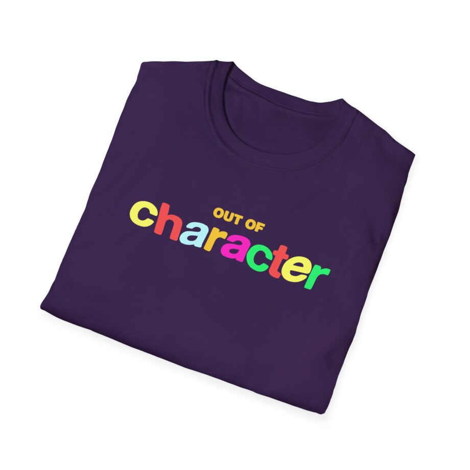 Slushy Noobz  Out Of Character Unisex Softstyle T-shirt