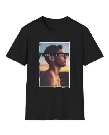 Ryan Garcia Shock the World Unisex Softstyle T-shirt