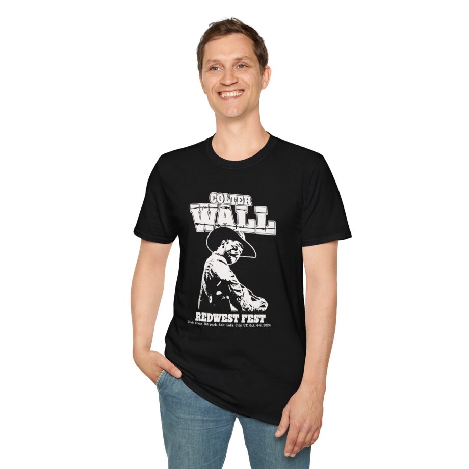 Colter Wall Redwest Fest Unisex Softstyle T-shirt