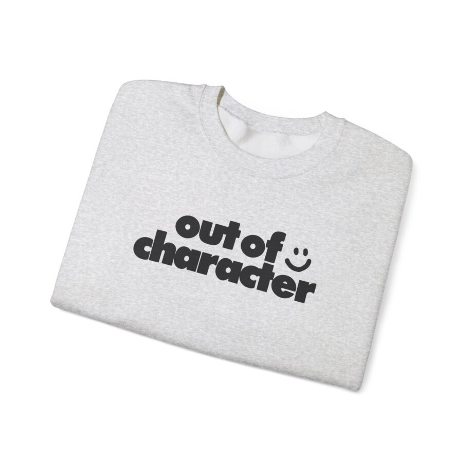 Slushy Noobz Out of Character Unisex Heavy Blend Crewneck Sweatshirt