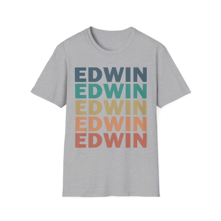Edwin Rosen Retro Unisex Softstyle T-shirt