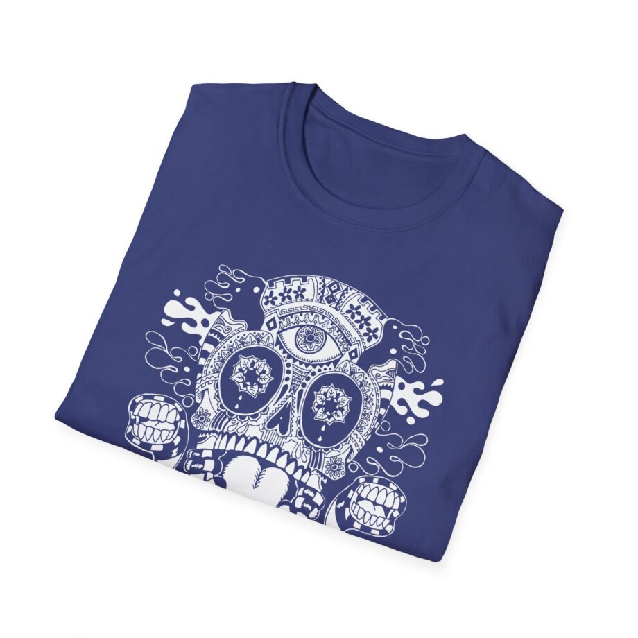 Will Wood Host Skull Unisex Softstyle T-shirt