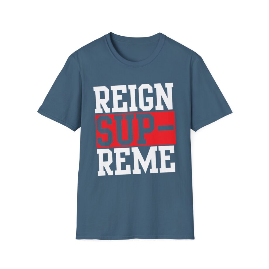 Reign Supreme Slant Logo Unisex Softstyle T-Shirt