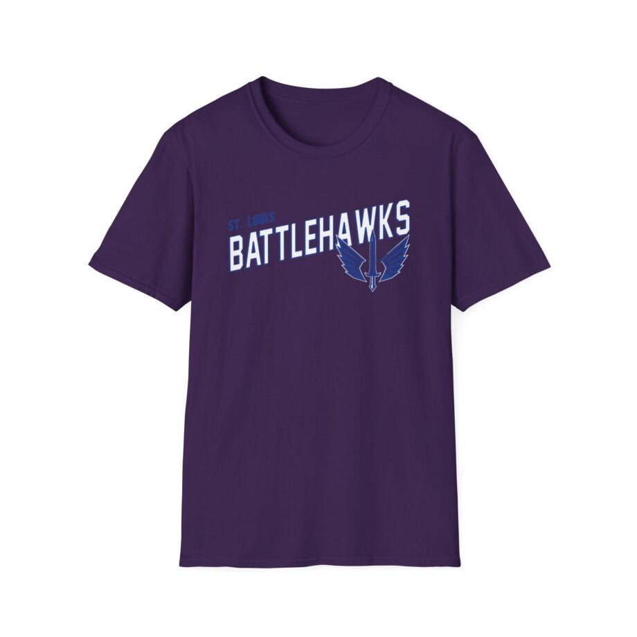 St. Louis Battlehawks 108 Stitches Tarc Merman  Unisex Softstyle T-Shirt
