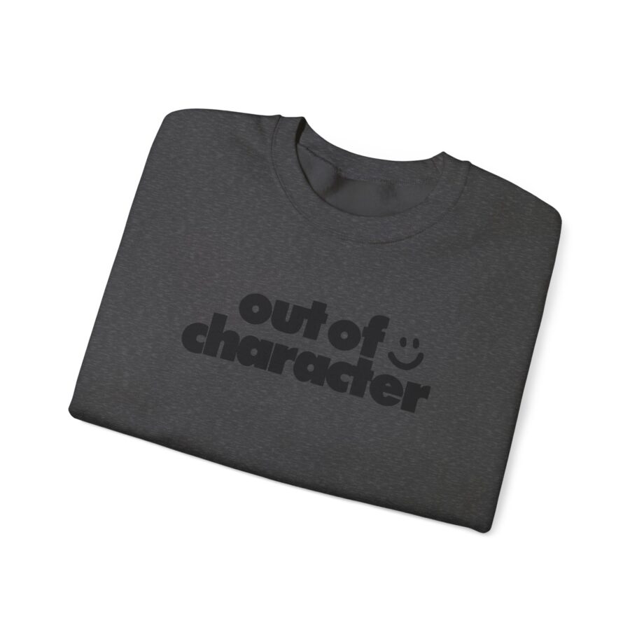 Slushy Noobz Out of Character Unisex Heavy Blend Crewneck Sweatshirt