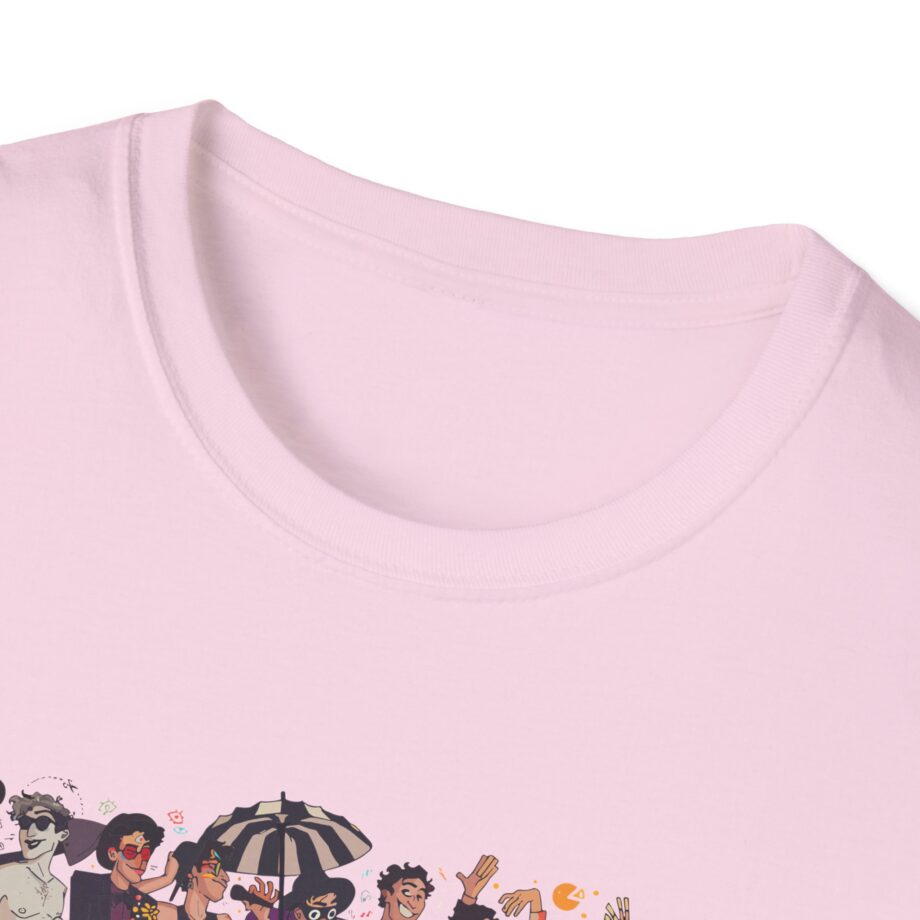 Will Wood Death of the Author Unisex Softstyle T-shirt