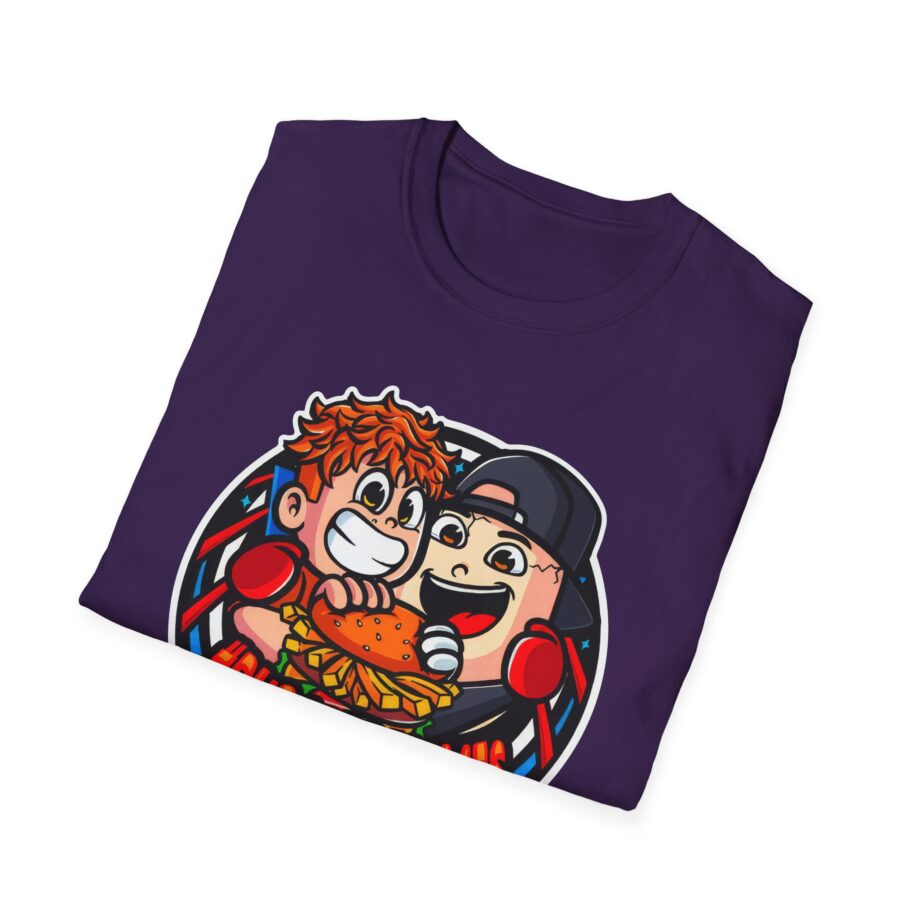 Burger Pommes eierkopf unisex softstyle t-shirt