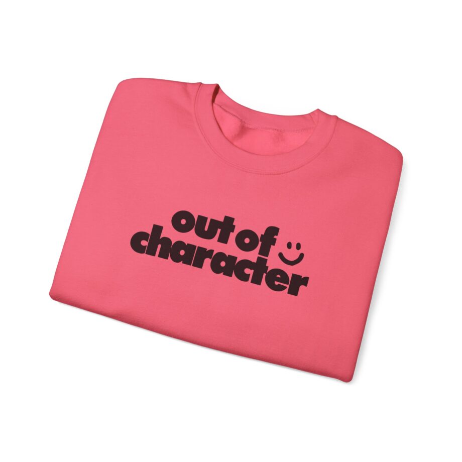 Slushy Noobz Out of Character Unisex Heavy Blend Crewneck Sweatshirt