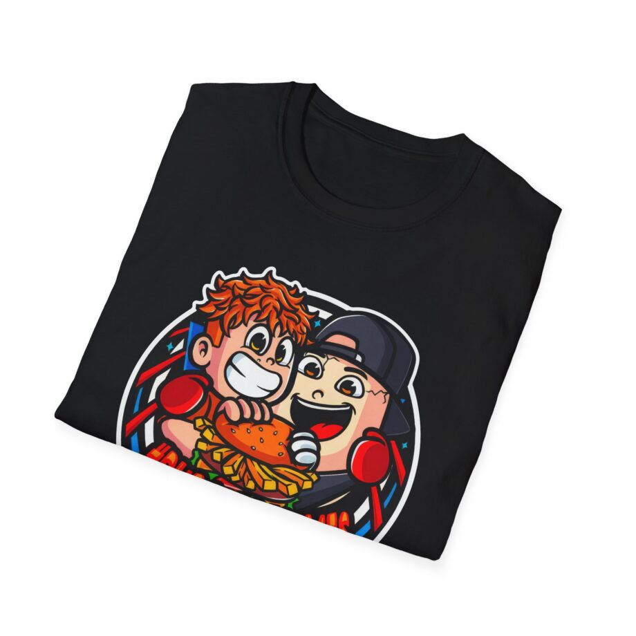 Burger Pommes eierkopf unisex softstyle t-shirt