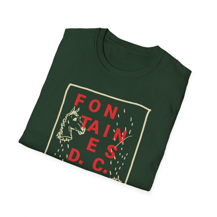 Fontaines Horse Head Unisex Softstyle T-Shirt