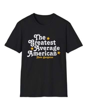 The Greatest Average American Nate Bargatze Unisex Softstyle T-Shirt
