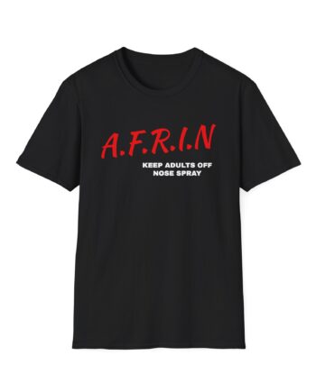 Nate Bargatze Afrin Keep Adults of Nose Spray Unisex Softstyle T-Shirt