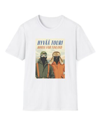 Hooja Hyvää Touri Unisex Softstyle T-shirt