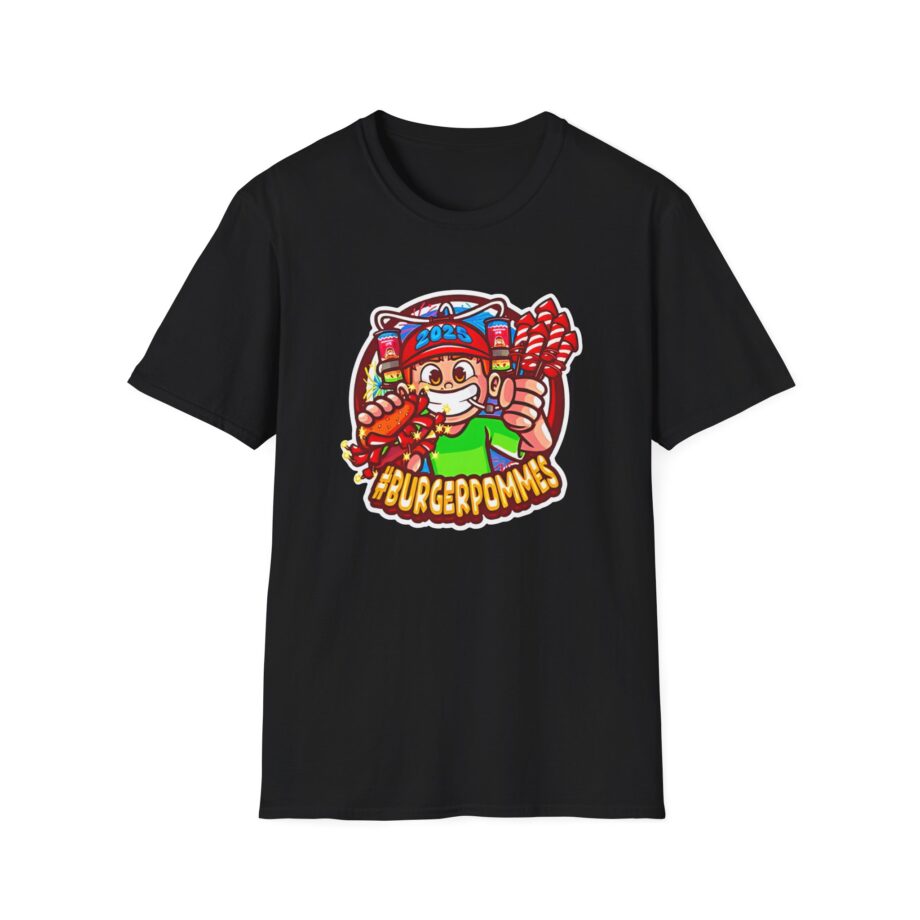 Burger Pommes  Unisex Softstyle T-Shirt