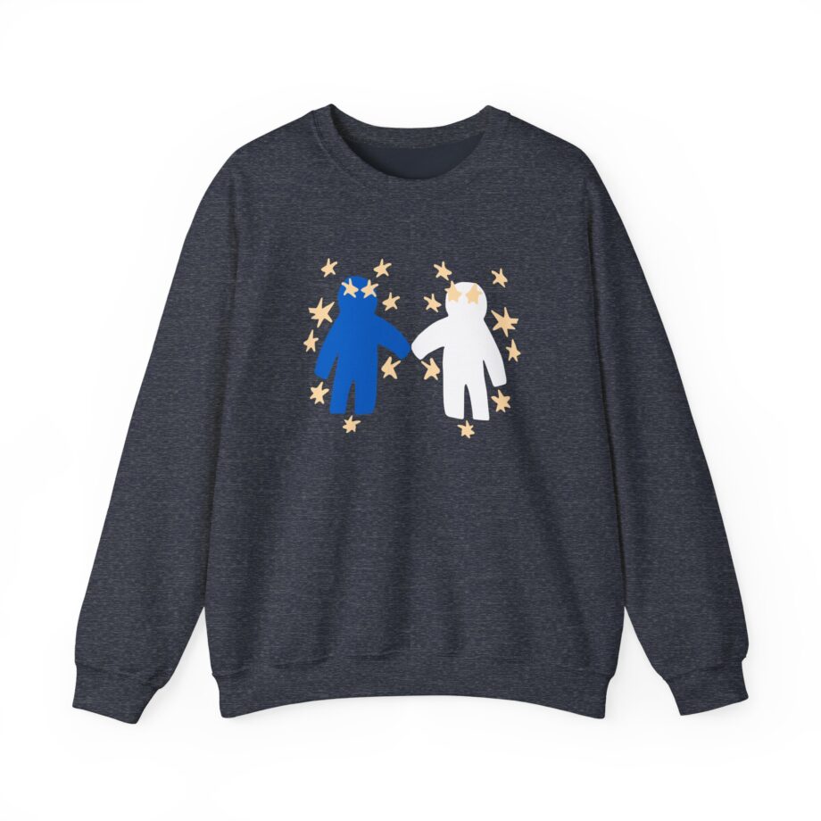 Slushy Noobz  Out Of Character Unisex Heavy Blend Crewneck Sweatshirt