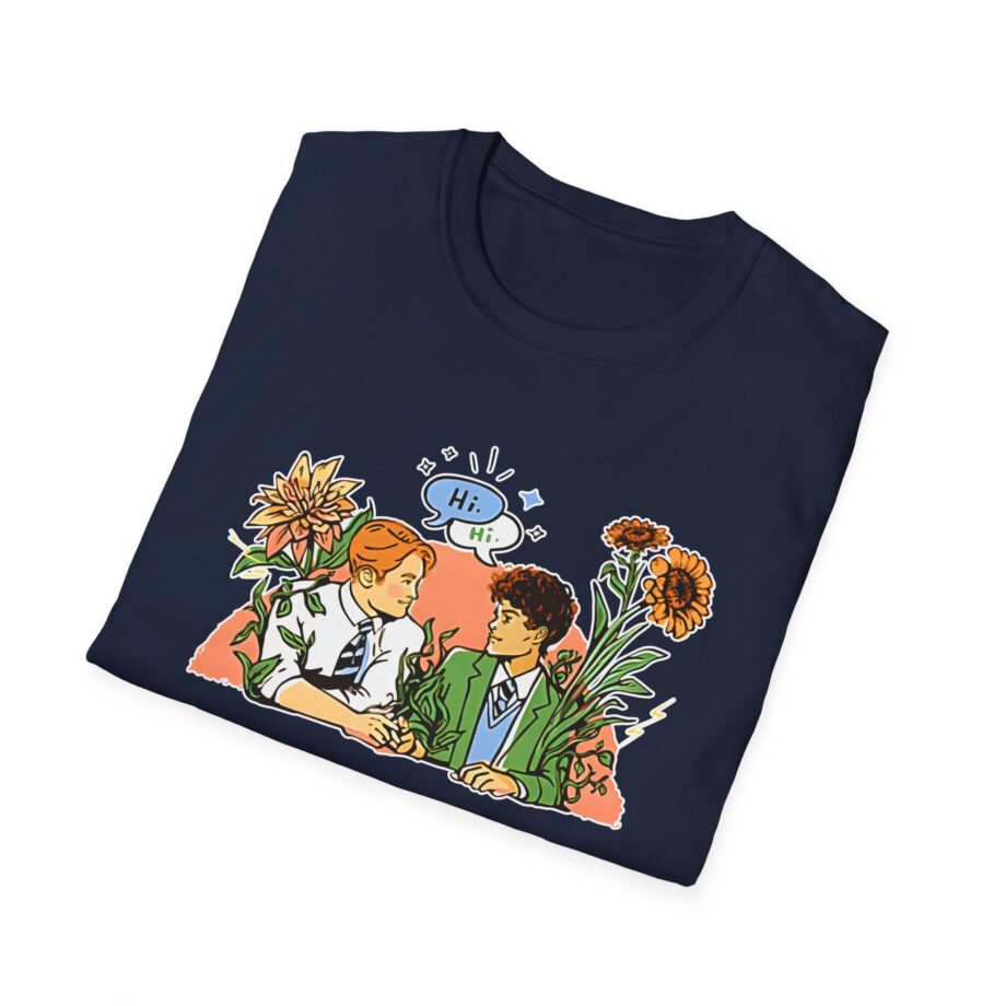 Heartstopper Nick & Charlie Unisex Softstyle T-Shirt