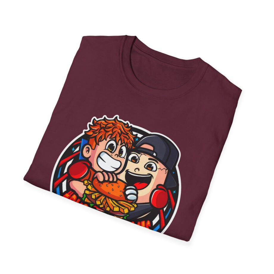 Burger Pommes eierkopf unisex softstyle t-shirt