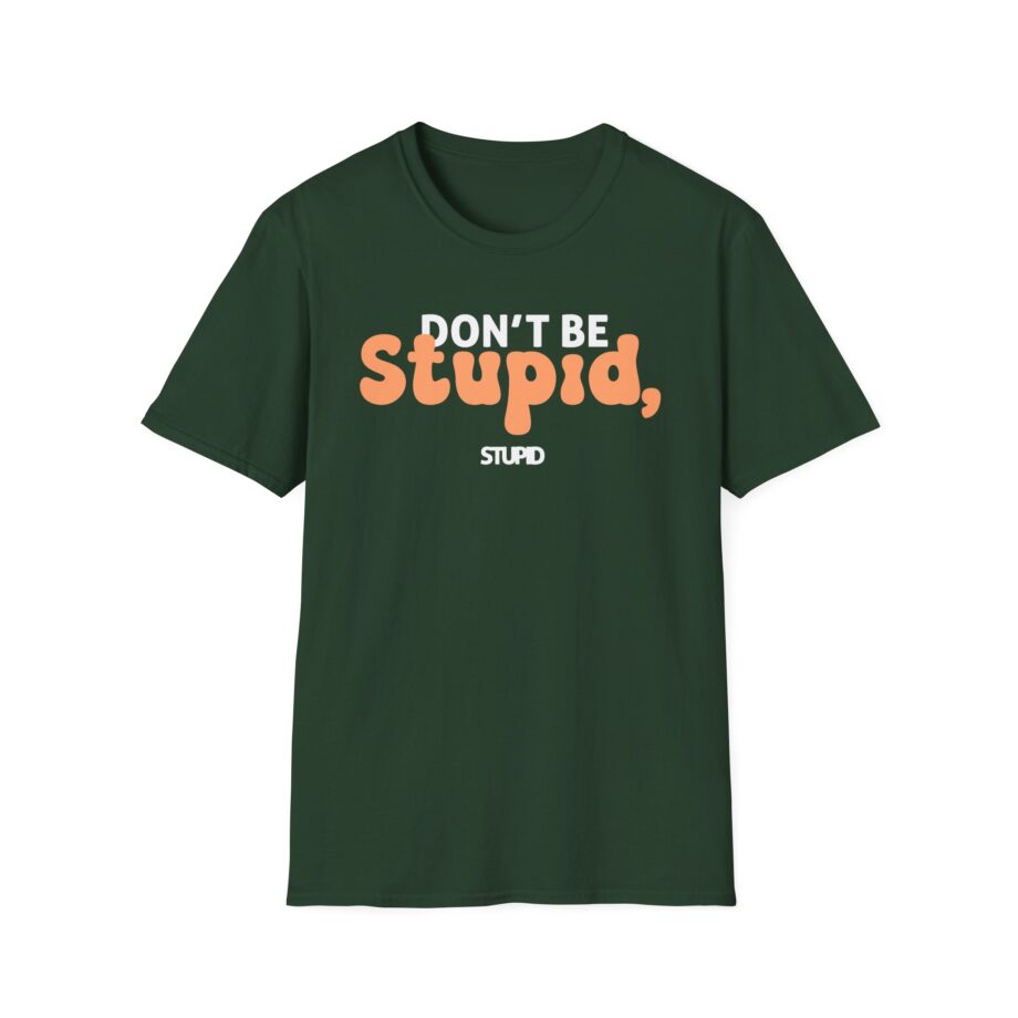 Philip Defranco Don't Be Stupid Unisex Softstyle T-Shirt
