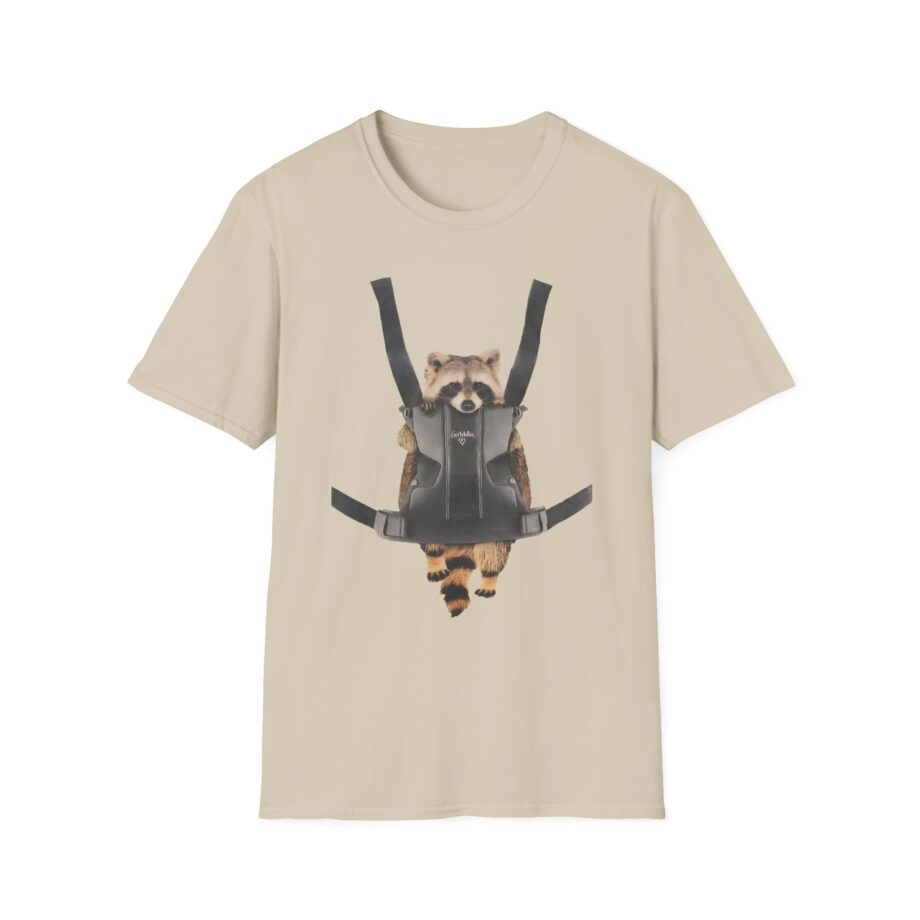 William Osman Raccoon Unisex Softstyle T-Shirt