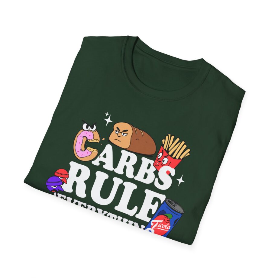 Method Man Carbs Rule Everything Around Me Unisex Softstyle T-shirt