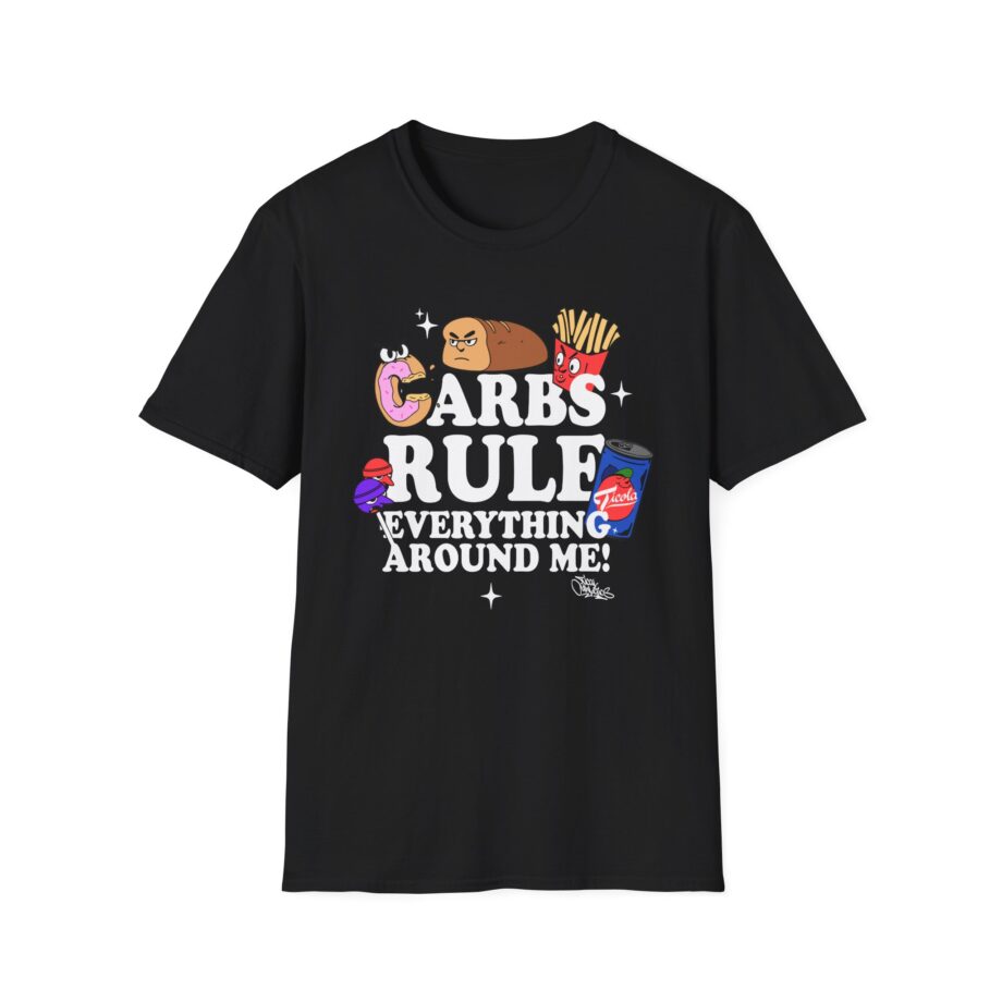 Method Man Carbs Rule Everything Around Me Unisex Softstyle T-shirt