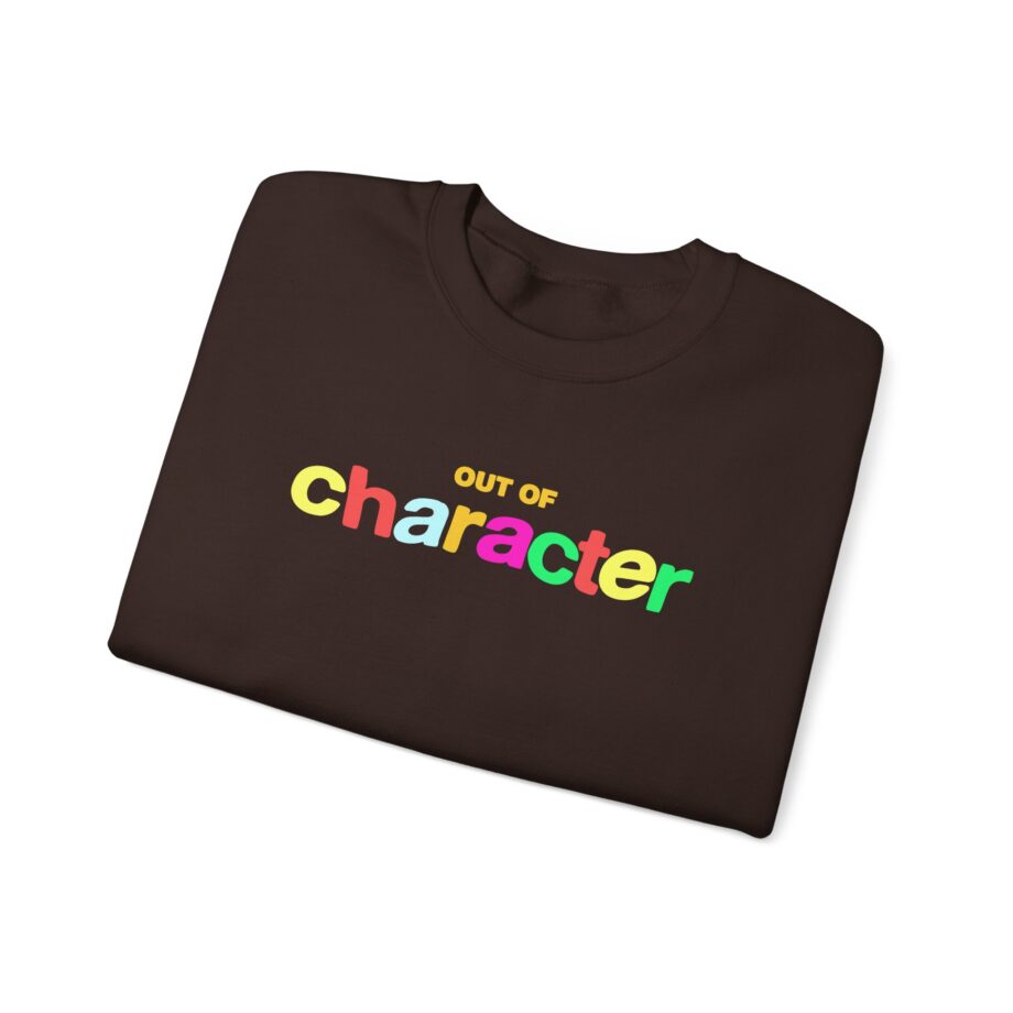 Slushy Noobz  Out Of Character Unisex Heavy Blend Crewneck Sweatshirt