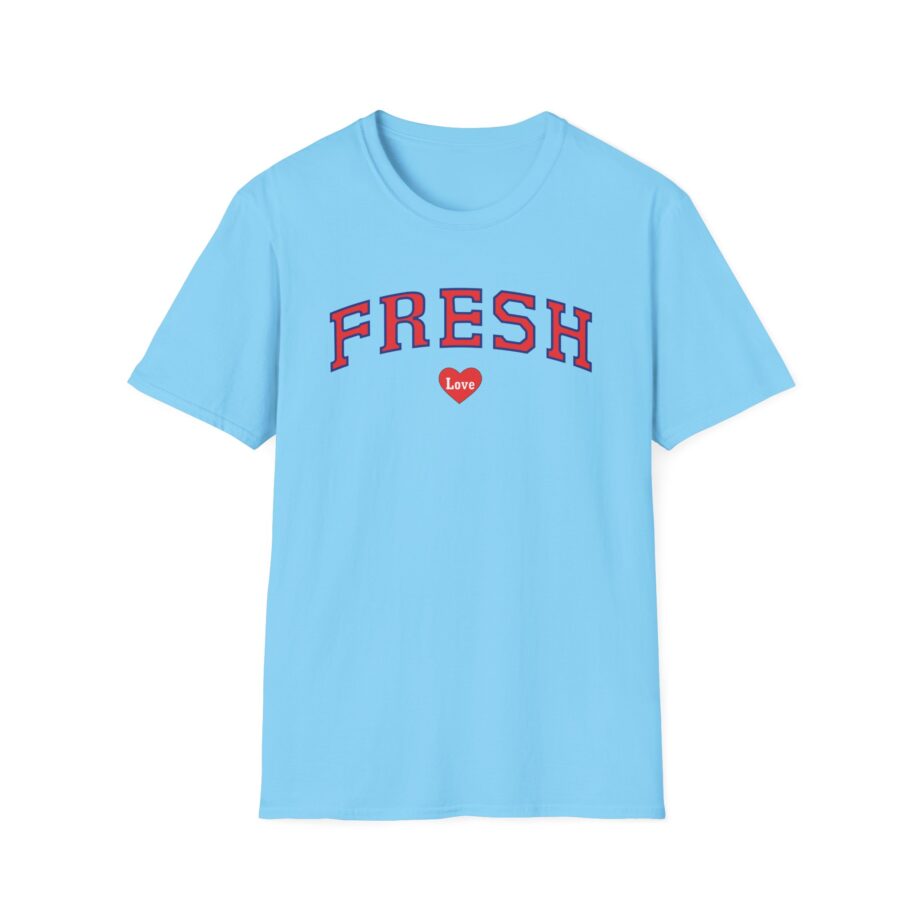 Fresh Love Heart Unisex Softstyle T-Shirt