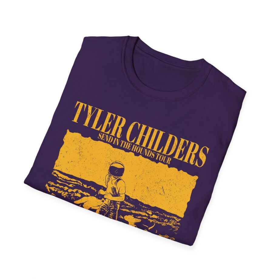 Tyler Childers Grey Hounds Tour Unisex Softstyle T-shirt