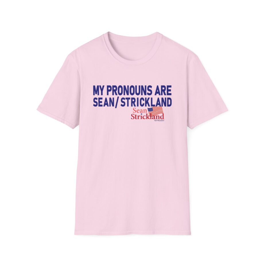My Pronouns Are Sean Strickland Unisex Softstyle T-shirt