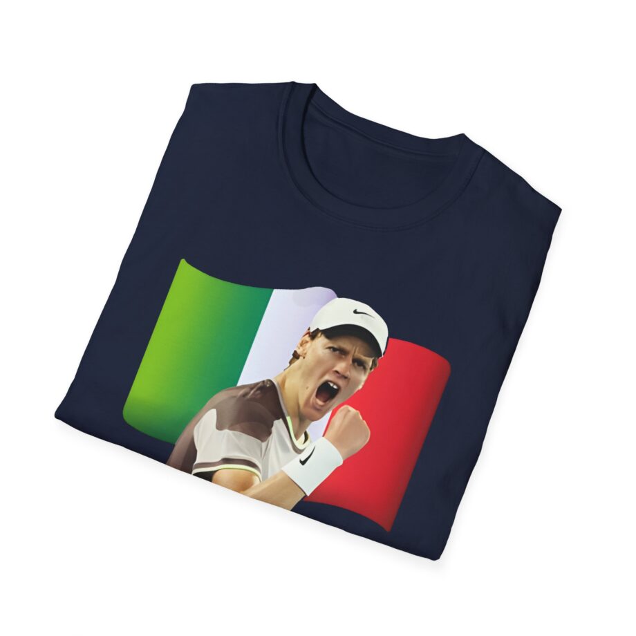 Jannik Sinner Italian Tennis Star Fan Unisex Softstyle T-Shirt