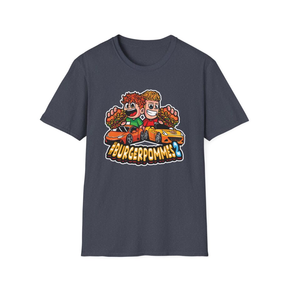 Burger Pommes  Unisex Softstyle T-Shirt
