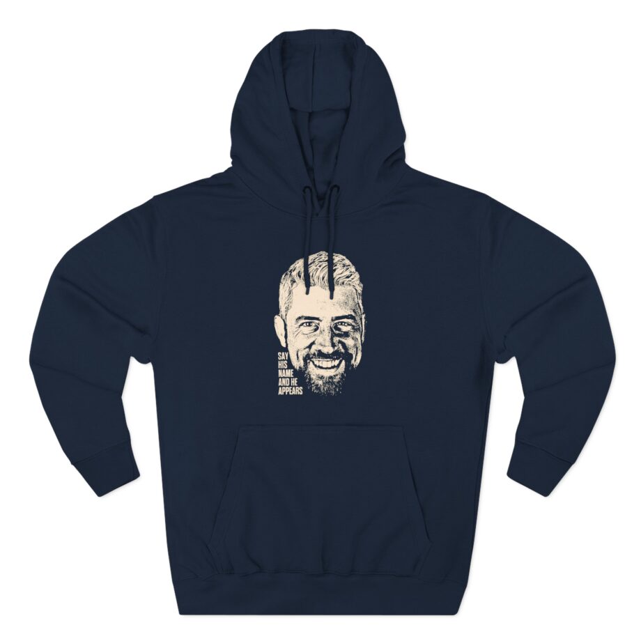 Joe Hendry Say His Name and He Appears Three-Panel Fleece Hoodie