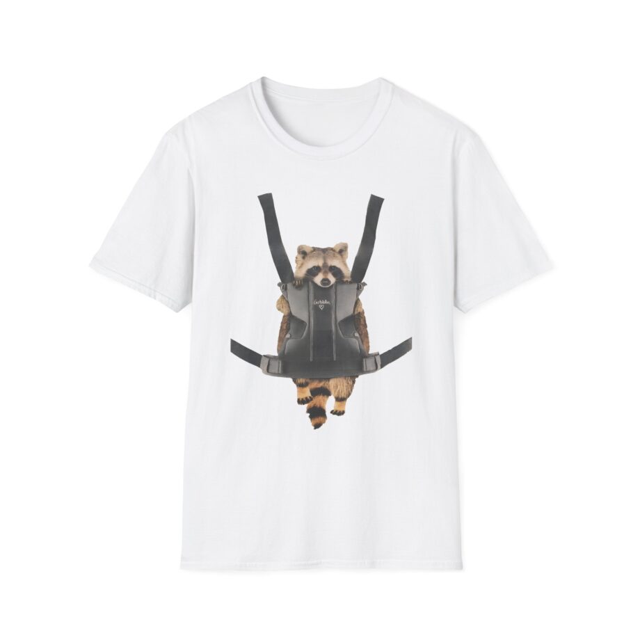 William Osman Raccoon Unisex Softstyle T-Shirt