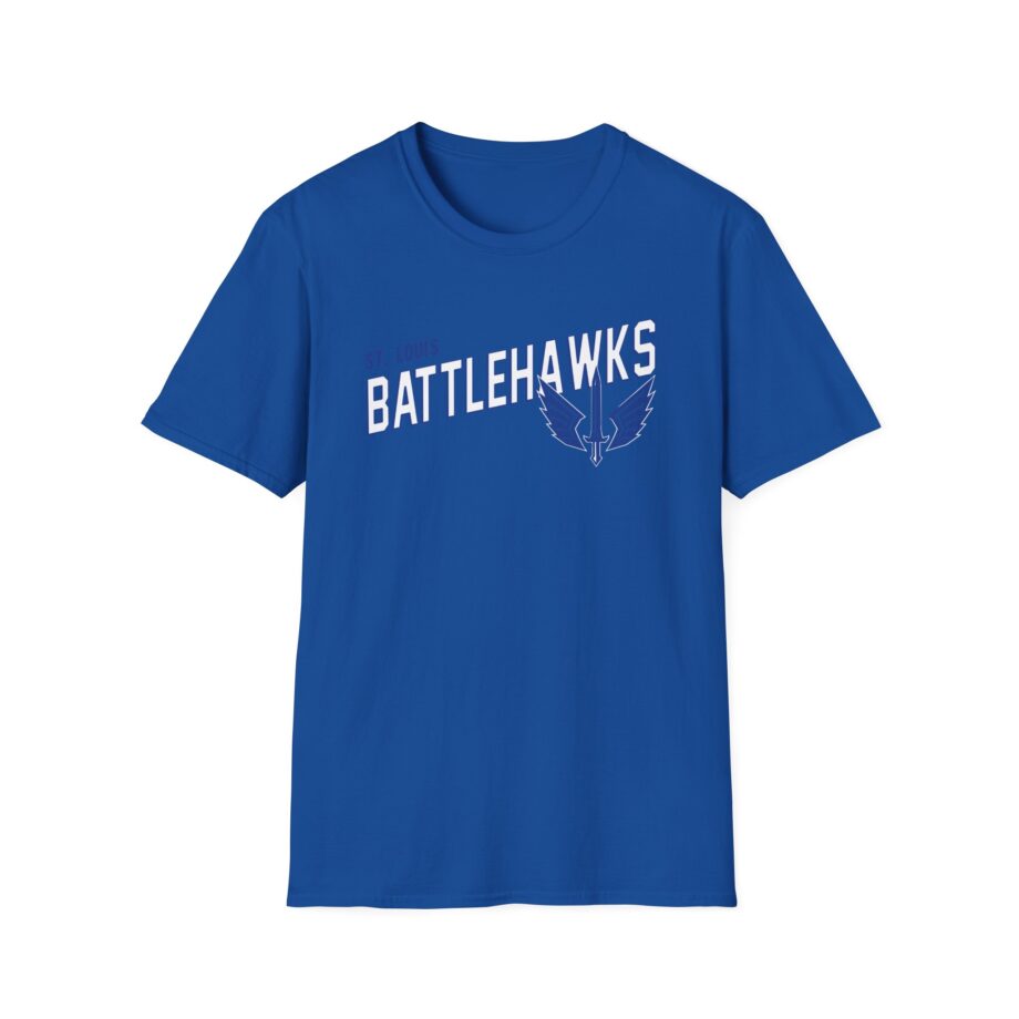St. Louis Battlehawks 108 Stitches Tarc Merman  Unisex Softstyle T-Shirt
